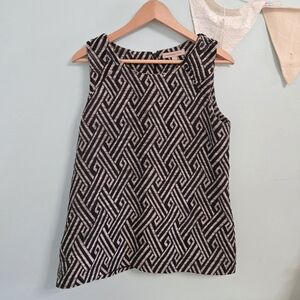 Banana Republic Heritage Top Sleeveless Embellished With Beads